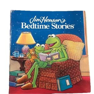 Vintage 1989 Jim Heson's Bedtime Stories Binder Muppet/Fraggle Rock Stories